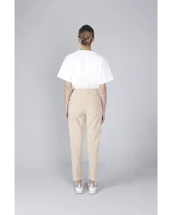 CafèNoir Pantalone Beige - Glamour Calzature CafèNoir Pantalone Beige - Glamour Calzature