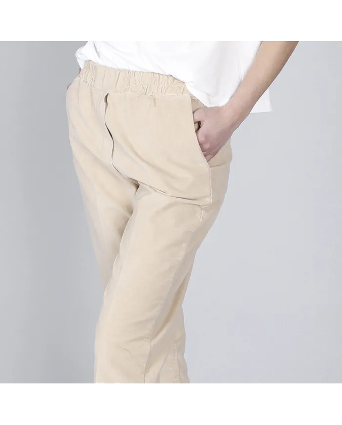 CafèNoir Pantalone Beige - Glamour Calzature CafèNoir Pantalone Beige - Glamour Calzature