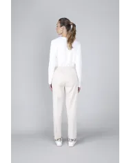 CafèNoir Pantalone Bianco - Glamour Calzature