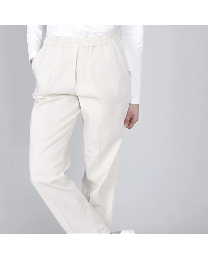 CafèNoir Pantalone Bianco - Glamour Calzature