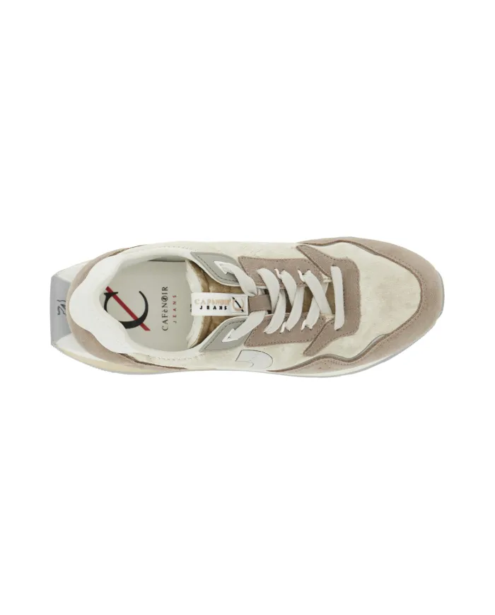 CafèNoir Sneakers Beige - Glamour Calzature