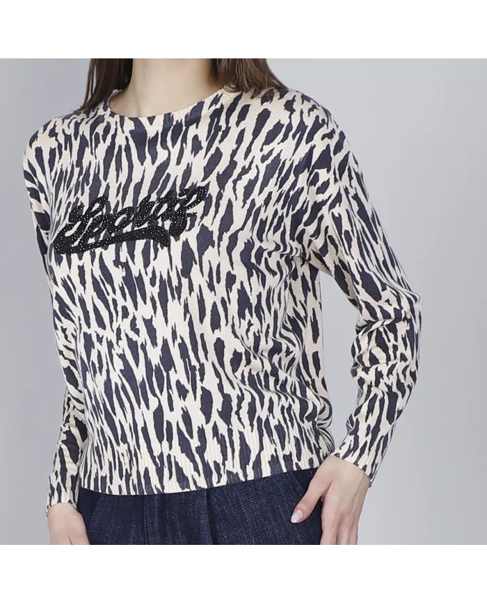 CafèNoir Maglia Animalier - Glamour Calzature