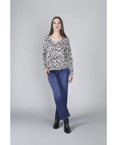 CafèNoir Maglia Animalier - Glamour Calzature CafèNoir Maglia Animalier - Glamour Calzature