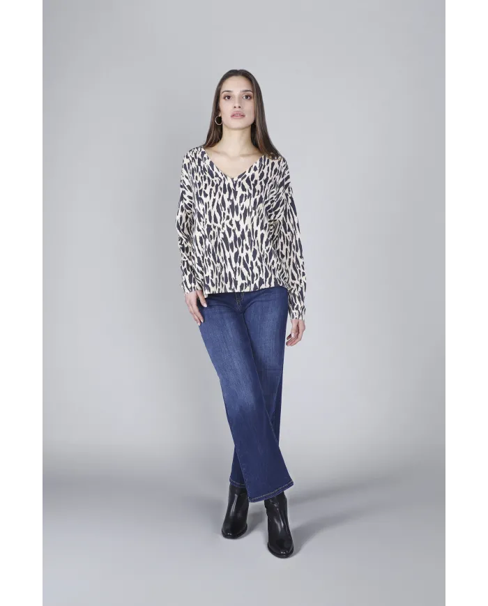 CafèNoir Maglia Animalier - Glamour Calzature