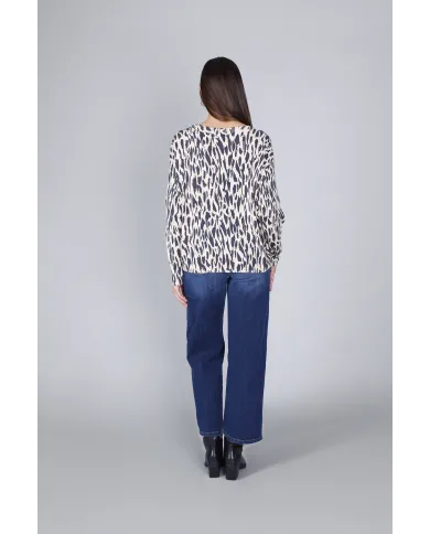 CafèNoir Maglia Animalier - Glamour Calzature CafèNoir Maglia Animalier - Glamour Calzature