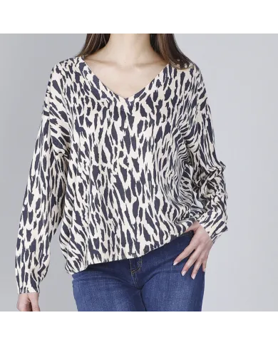 CafèNoir Maglia Animalier - Glamour Calzature CafèNoir Maglia Animalier - Glamour Calzature