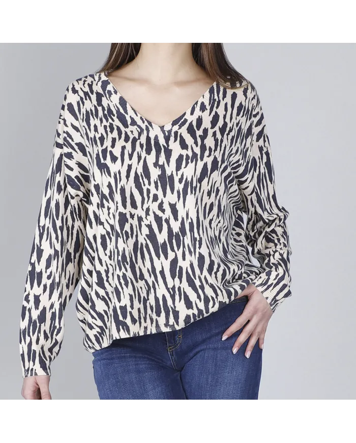 CafèNoir Maglia Animalier - Glamour Calzature