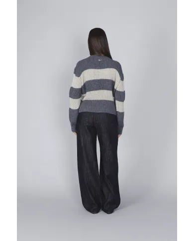 CafèNoir Maglia Grigio - Glamour Calzature CafèNoir Maglia Grigio - Glamour Calzature