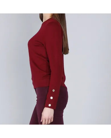 CafèNoir Maglia Bordeaux - Glamour Calzature CafèNoir Maglia Bordeaux - Glamour Calzature