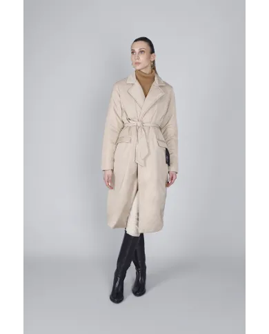 CafèNoir Piumino Beige - Glamour Calzature CafèNoir Piumino Beige - Glamour Calzature
