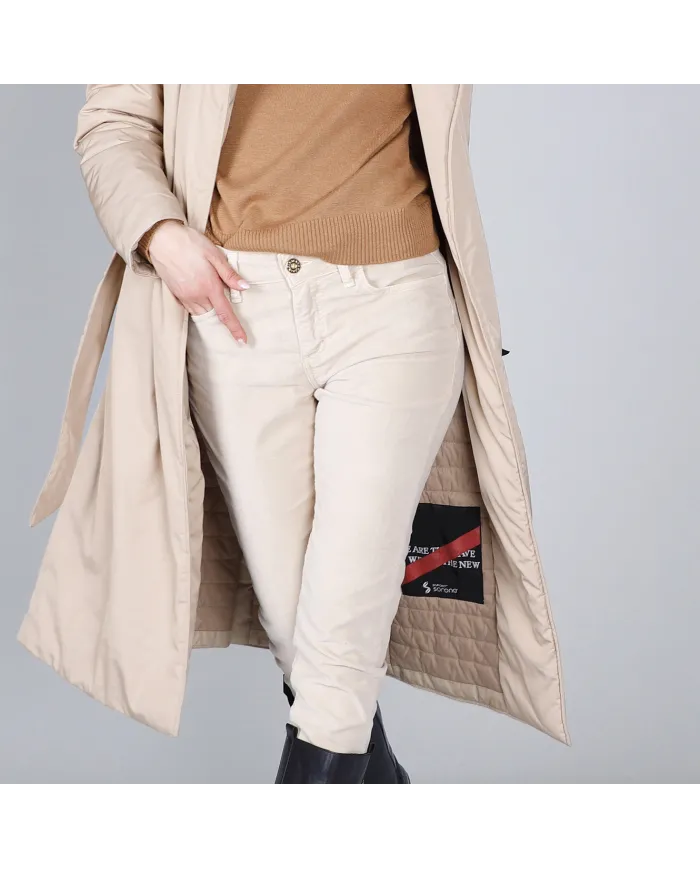 CafèNoir Piumino Beige - Glamour Calzature