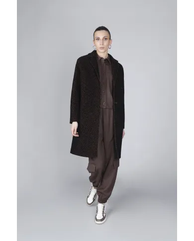 CafèNoir Cappotto Nero - Glamour Calzature