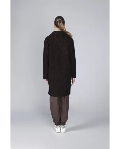 CafèNoir Cappotto Nero - Glamour Calzature