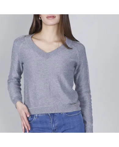 CafèNoir Maglia Grigio - Glamour Calzature CafèNoir Maglia Grigio - Glamour Calzature