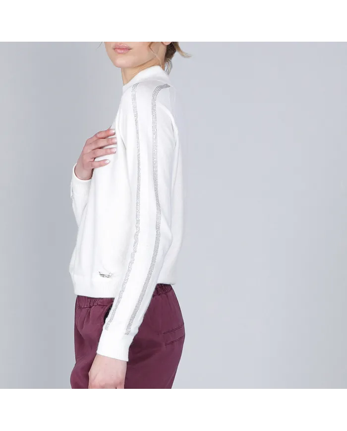 CafèNoir Maglia Bianco - Glamour Calzature