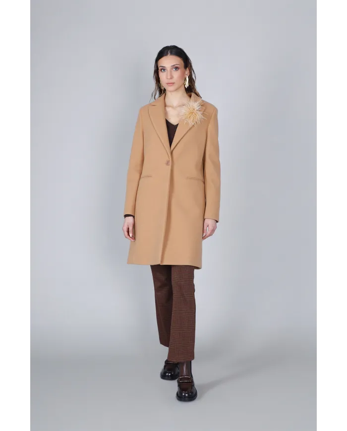 CafèNoir Cappotto Beige - Glamour Calzature