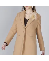 CafèNoir Cappotto Beige - Glamour Calzature
