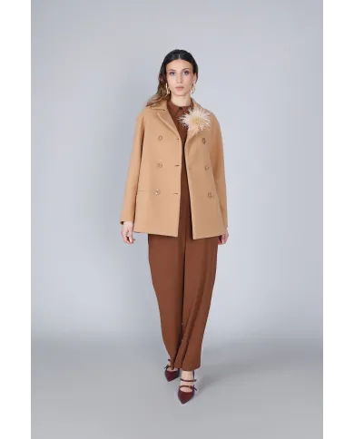 CafèNoir Cappotto Beige - Glamour Calzature