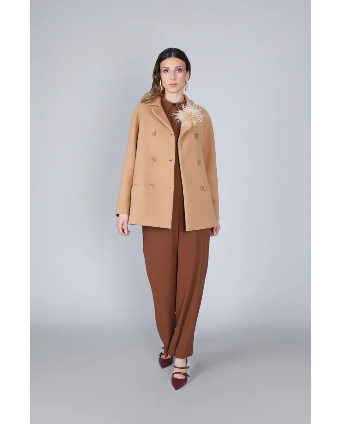 CafèNoir Cappotto Beige - Glamour Calzature