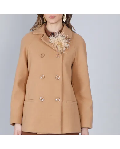 CafèNoir Cappotto Beige - Glamour Calzature