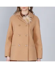 CafèNoir Cappotto Beige - Glamour Calzature