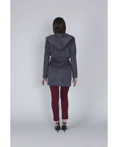 CafèNoir Cappotto Grigio - Glamour Calzature CafèNoir Cappotto Grigio - Glamour Calzature