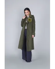 CafèNoir Cappotto Verde - Glamour Calzature