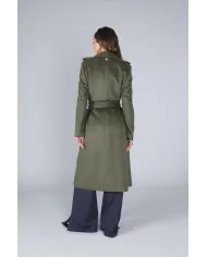 CafèNoir Cappotto Verde - Glamour Calzature