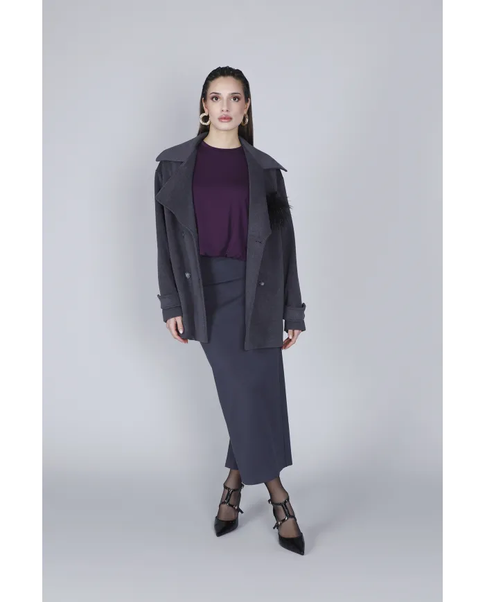 CafèNoir Caban Grigio - Glamour Calzature