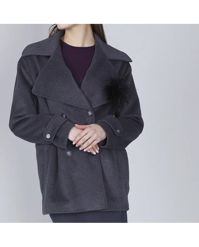 CafèNoir Caban Grigio - Glamour Calzature