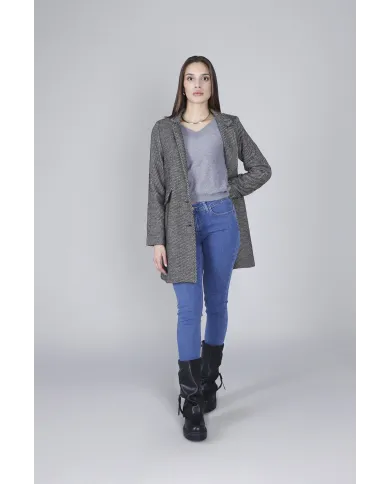 CafèNoir Cappotto Grigio - Glamour Calzature CafèNoir Cappotto Grigio - Glamour Calzature