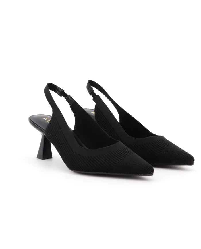 KEYS Slingback Nero