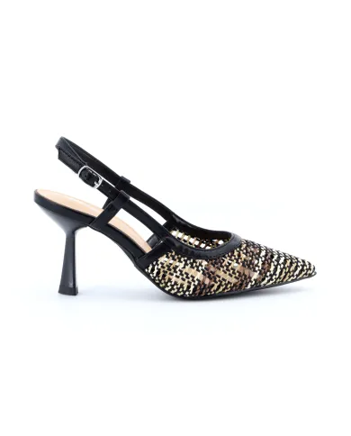 KEYS Slingback Nero