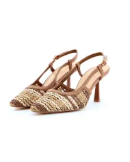 KEYS Slingback Cuoio