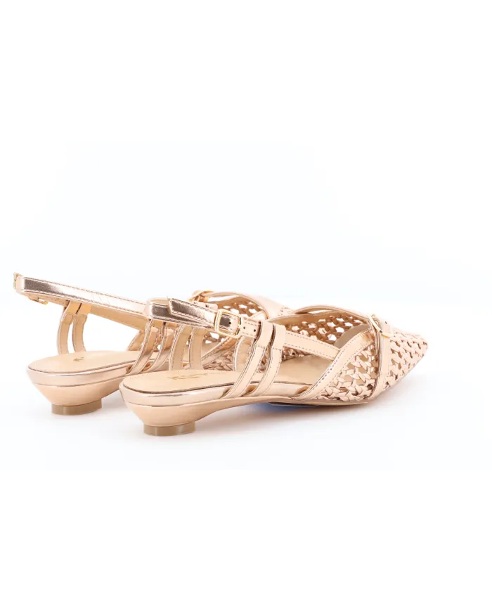 KEYS Slingback Cipria