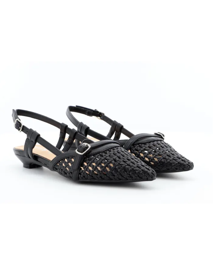 KEYS Slingback Nero