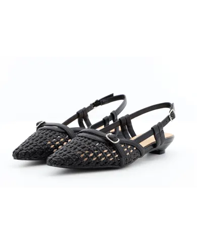 KEYS Slingback Nero