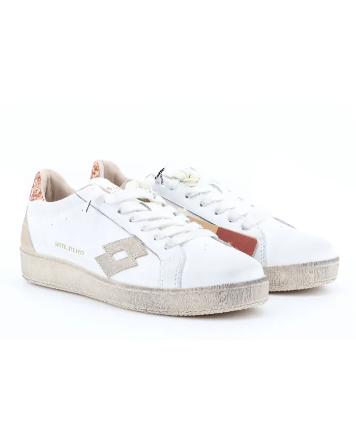 Lotto Leggenda Autograph Stripes Bianco