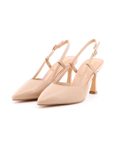 KEYS Slingback Beige