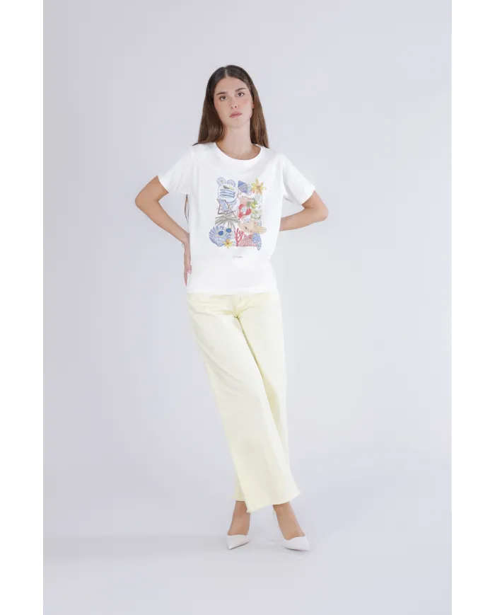 CafèNoir T-Shirt Bianco