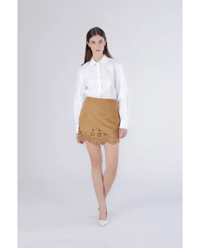 CafèNoir Gonna Cuoio