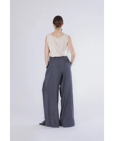 CafèNoir Pantalone Grigio