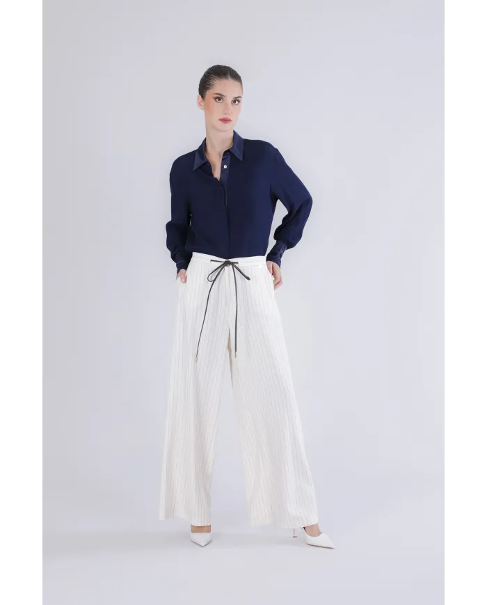 CafèNoir Pantalone Bianco