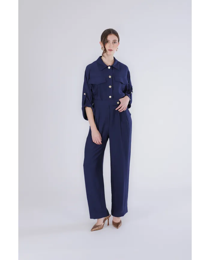 CafèNoir Pantalone Blu