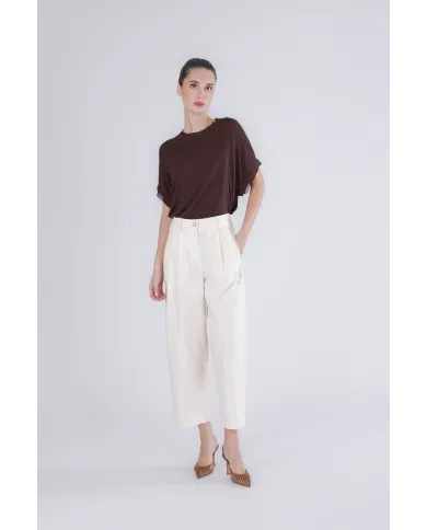 CafèNoir Pantalone Bianco