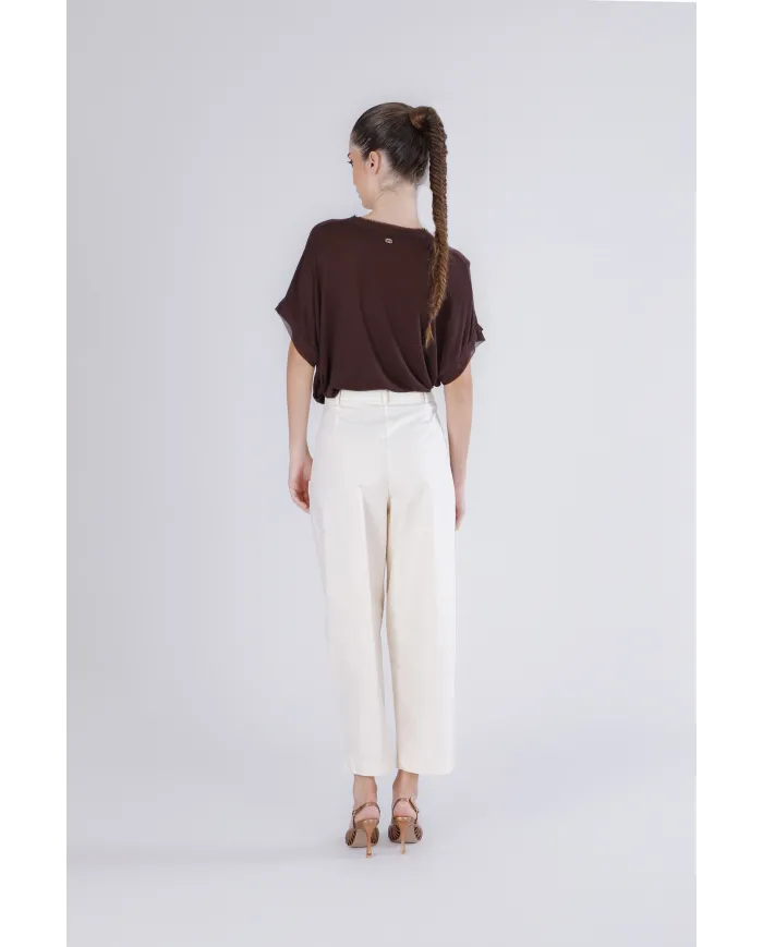 CafèNoir Pantalone Bianco