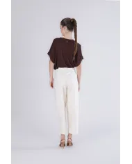 CafèNoir Pantalone Bianco