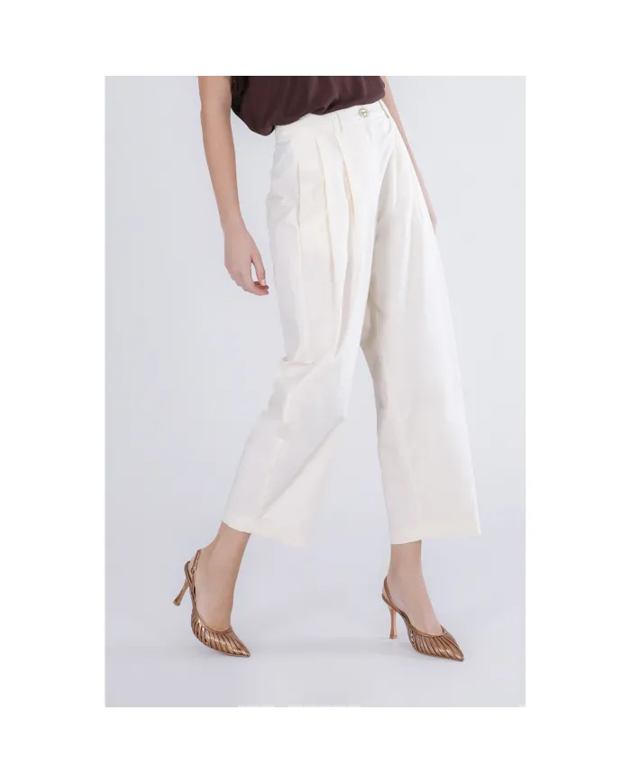 CafèNoir Pantalone Bianco