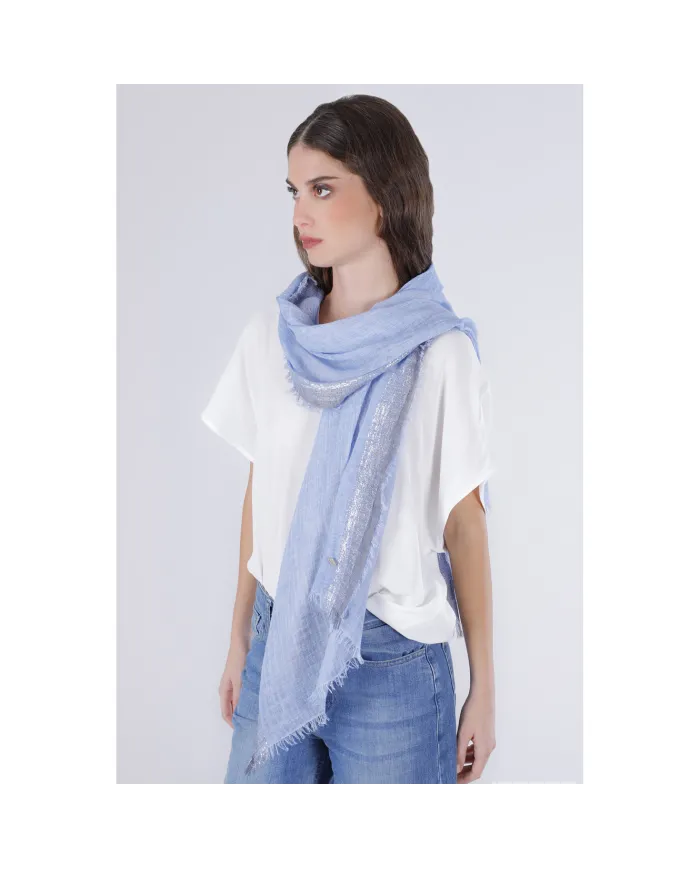 CafèNoir Sciarpa Azzurro