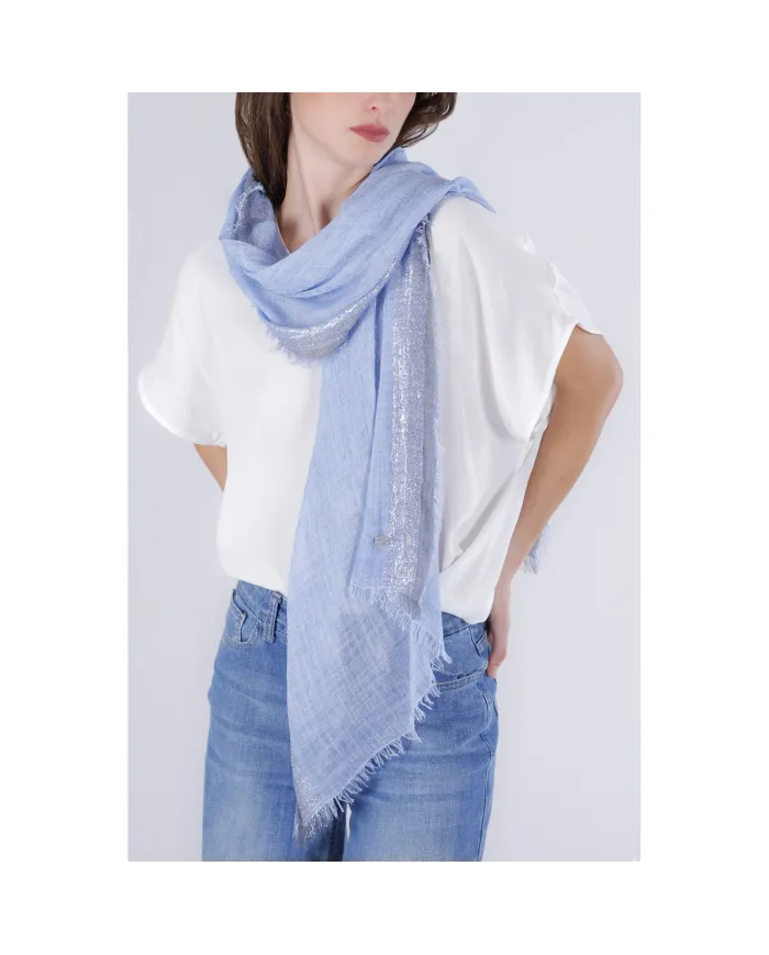 CafèNoir Sciarpa Azzurro
